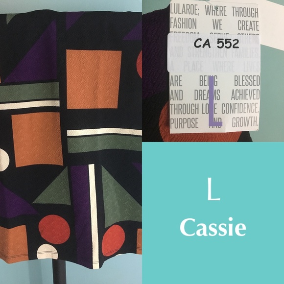 LuLaRoe Dresses & Skirts - LuLaRoe Cassie skirt - large LuLaRoe Dresses & Skirts - LuLaRoe Cassie skirt - large